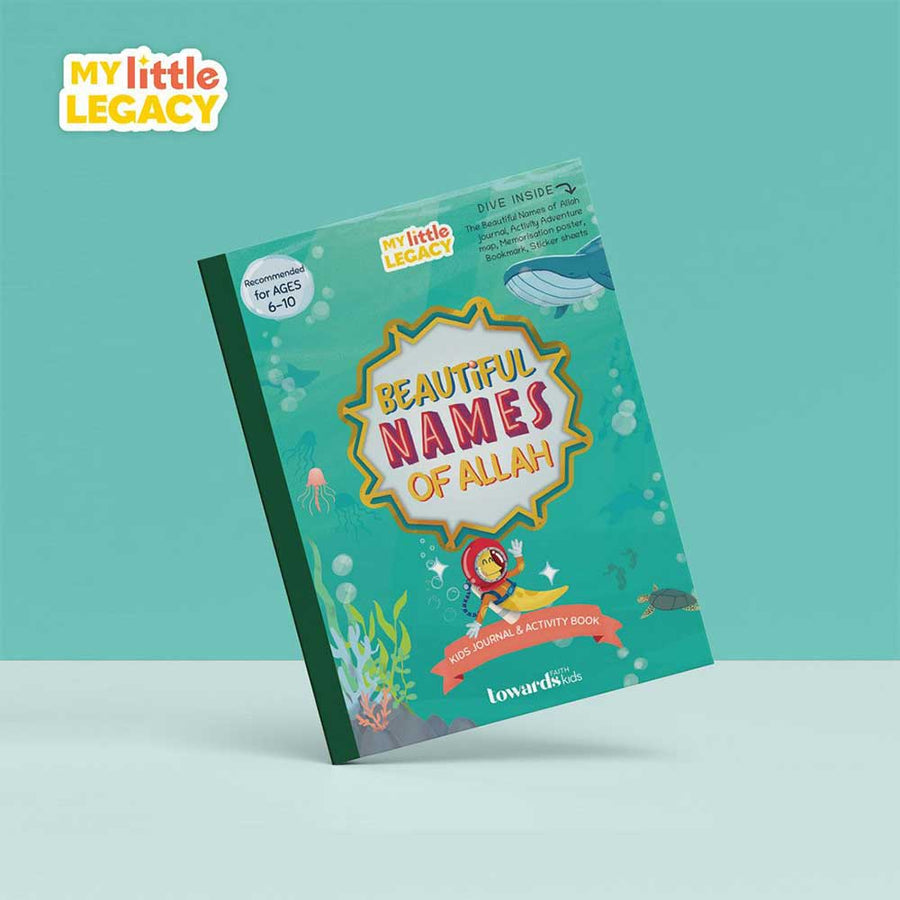 Beautiful Names of Allah: Kids Journal and Activity Book