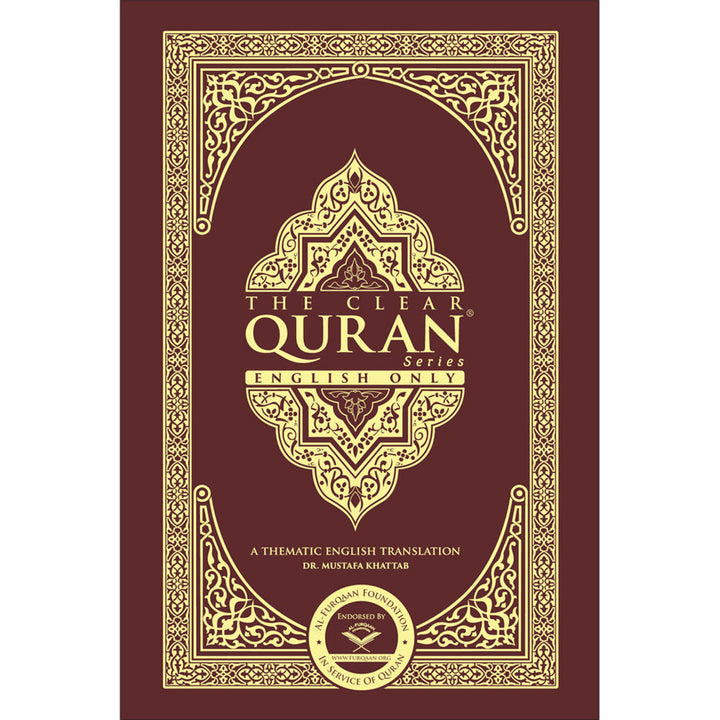 The Clear Quran with Thematic English Translation- Paperback (3.7" x 5.7")