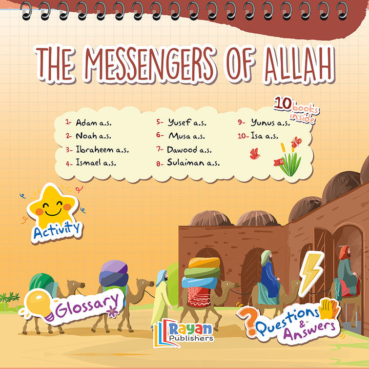 The Messengers of Allah (Set of 10 Books)