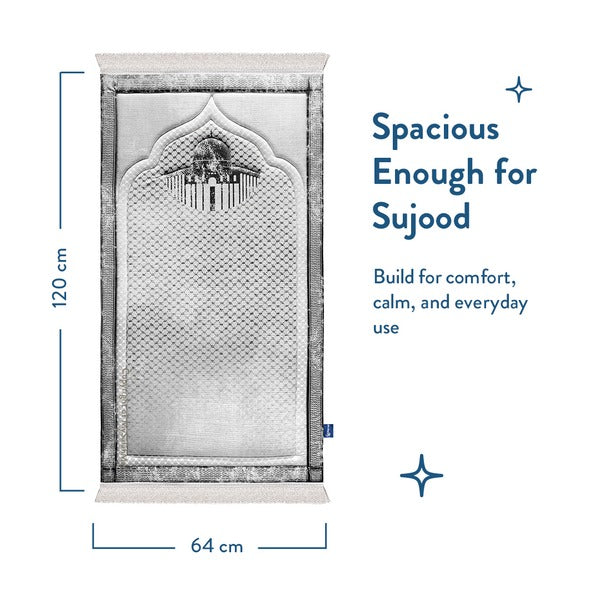 Palestinian Kufiya Premium Prayer Mat – Elegant & Cushioned | Urban Rugs