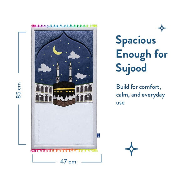 Midnight in Mecca Kids Prayer Mat