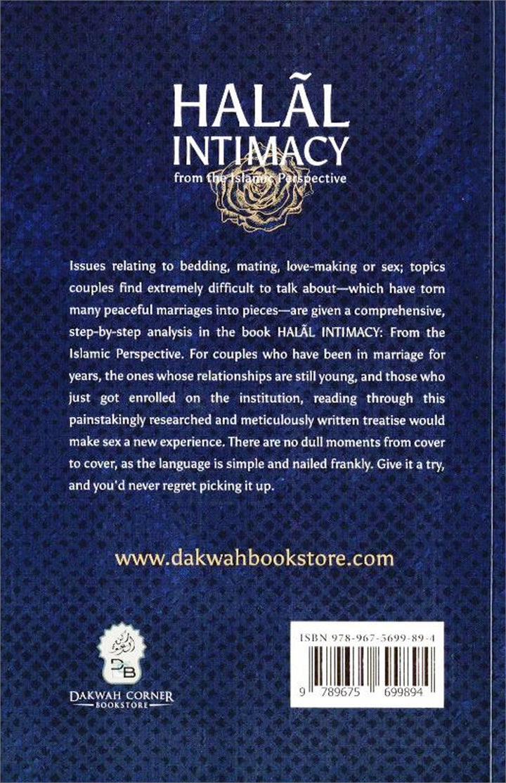Halal Intimacy from the Islamic Perspective (Colors May Vary)