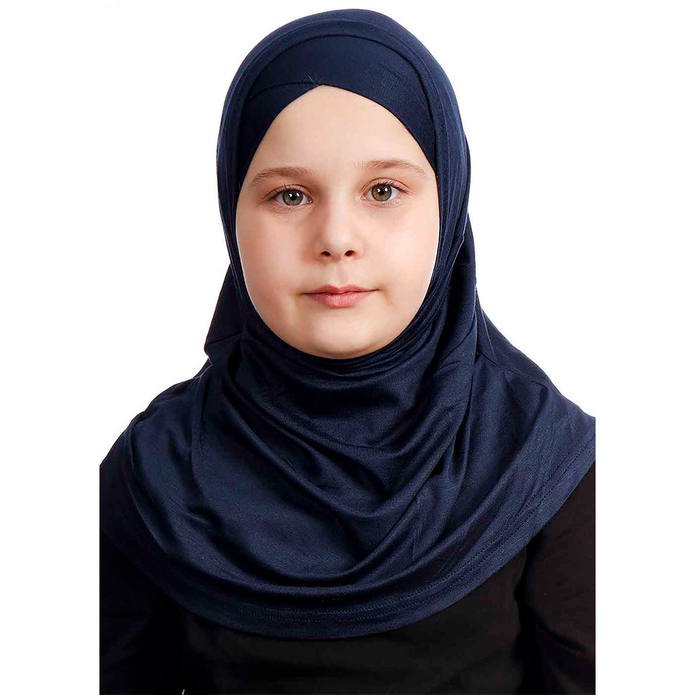 Premium Ecardin Head Scarf Hijab for Girls – Comfortable & Stylish Scarf Hijab for Kids