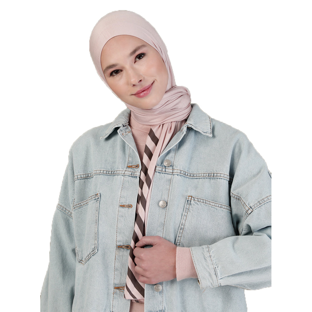 Ecardin Combed Striped Shawl – Elegant Shawl Wrap for Any Occasion