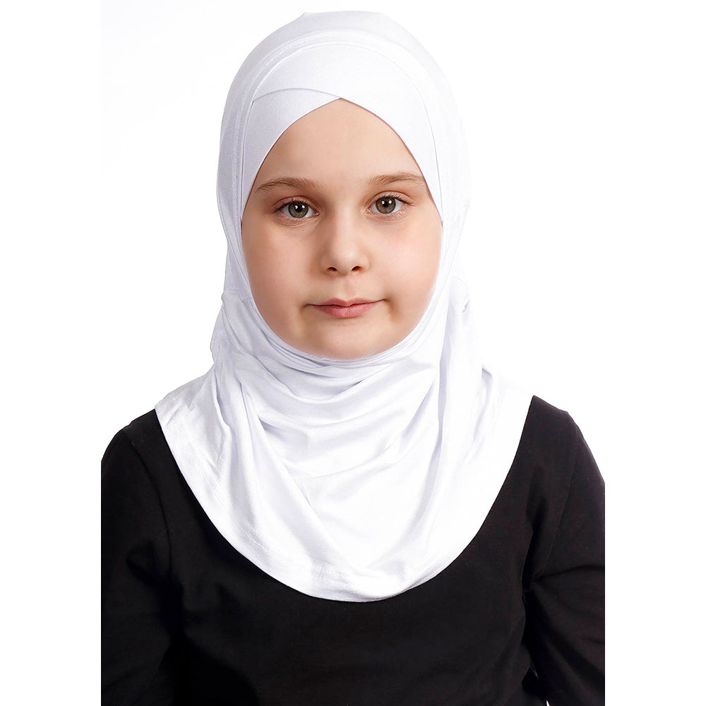 Premium Ecardin Head Scarf Hijab for Girls – Comfortable & Stylish Scarf Hijab for Kids