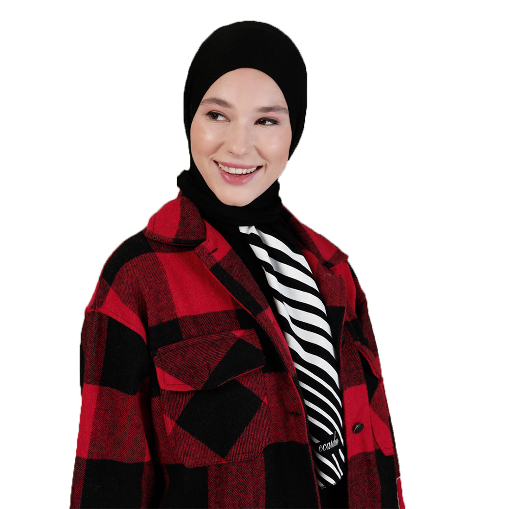 Ecardin Combed Striped Shawl – Elegant Shawl Wrap for Any Occasion