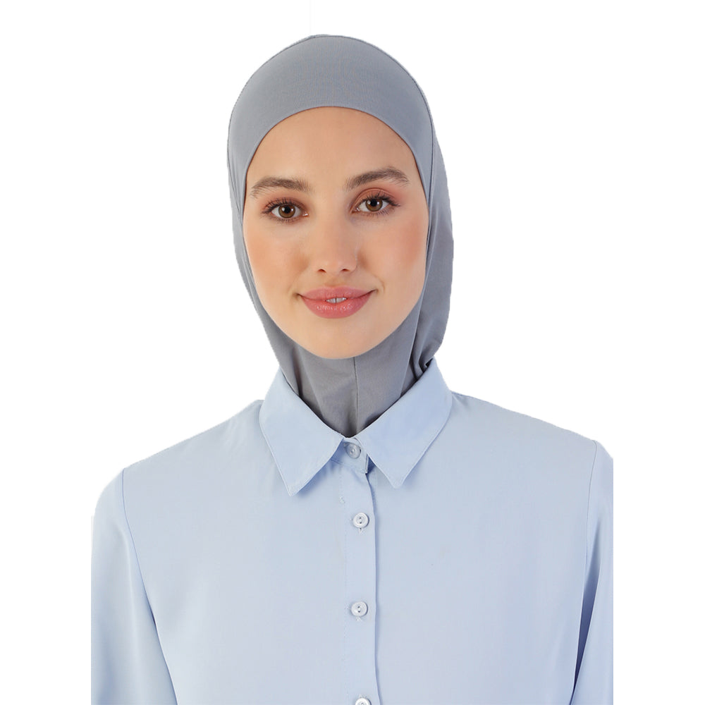 Turkish Neck Undercap for Amira Hijab: Effortless Elegance and Comfort in One Piece