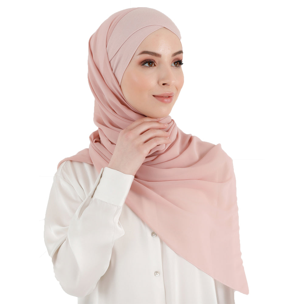 Premium Ecardin Chiffon Shawl – Elegant and Versatile Chiffon Shawl for Any Occasion