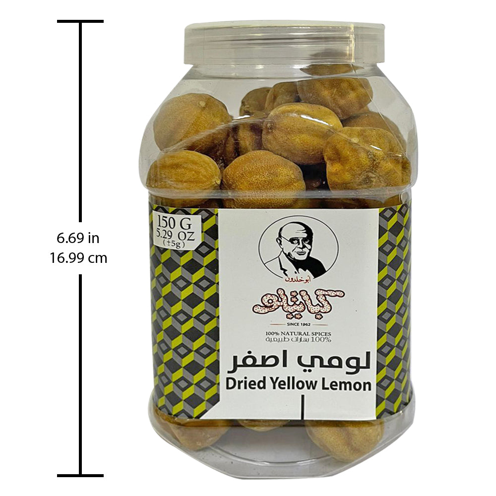Kabatilo Dried Yellow Lemons, 5.29oz - لومي اصفر