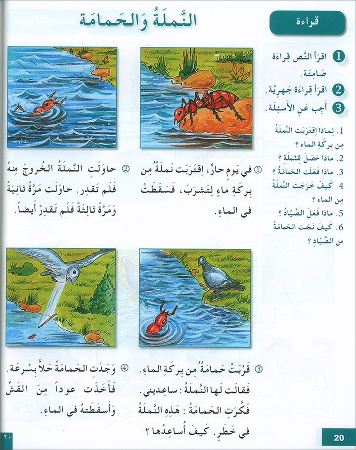 I Love and Learn the Arabic Language Textbook: Level 5 أحب و أتعلم اللغة العربية كتاب التلميذ