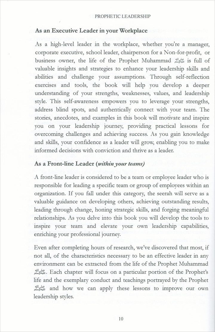 Prophetic Leadership