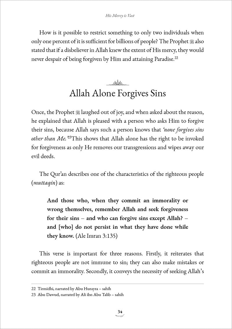His Mercy is Vast: A Practical Guide to Seeking Allah's Forgiveness