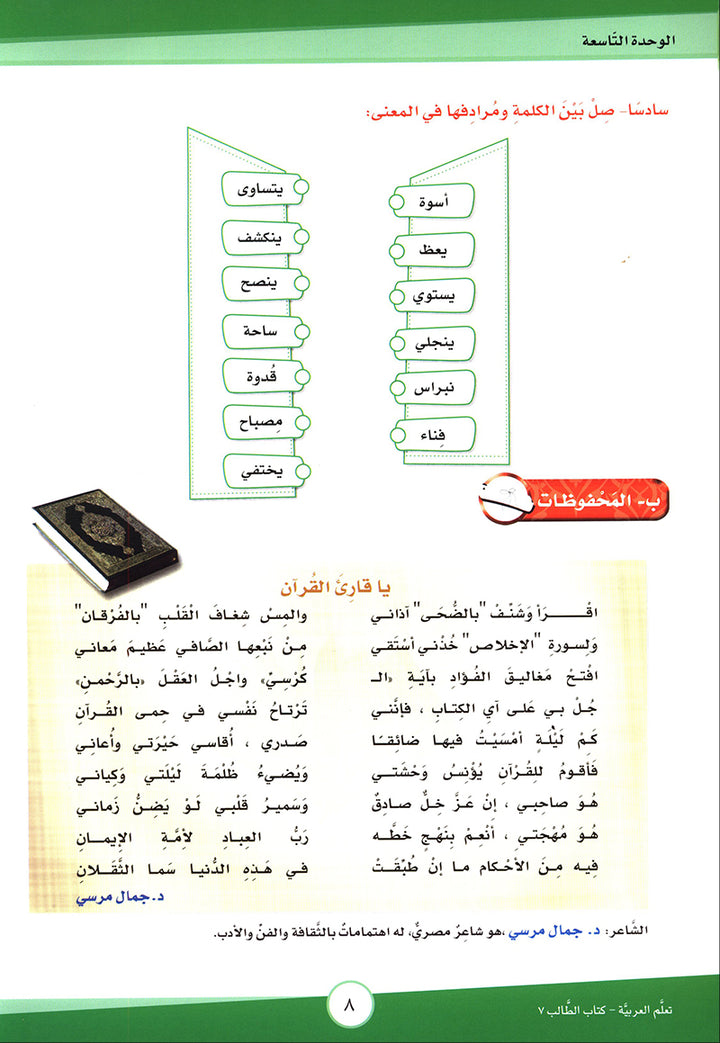 ICO Learn Arabic Textbook: Level 7, Part 2 (With CD) تعلم العربية