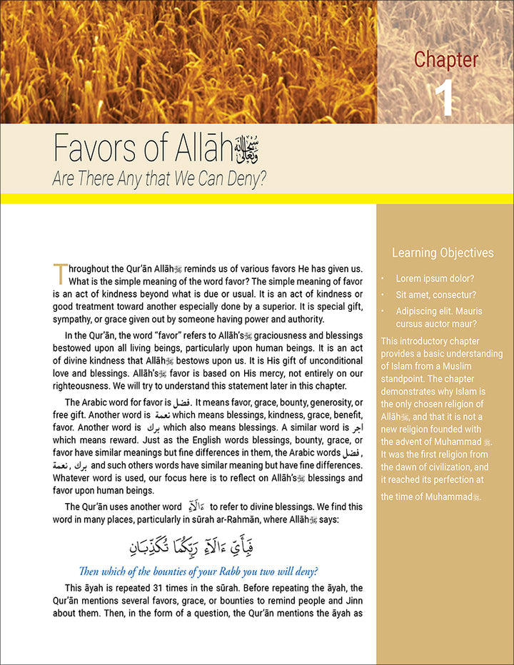 The Message of Islam Textbook: Level 5