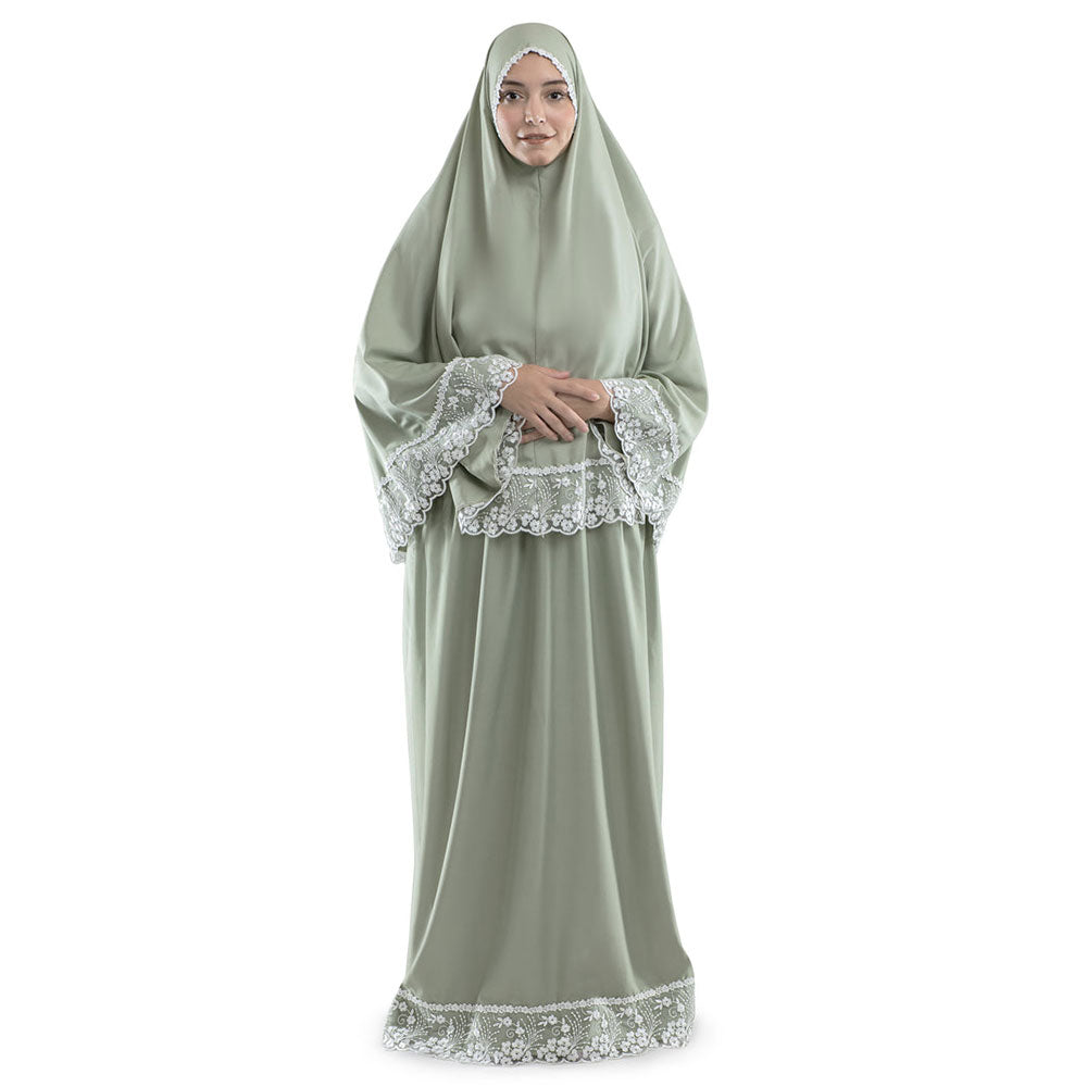 Soft microfiber Muslim prayer dress for women