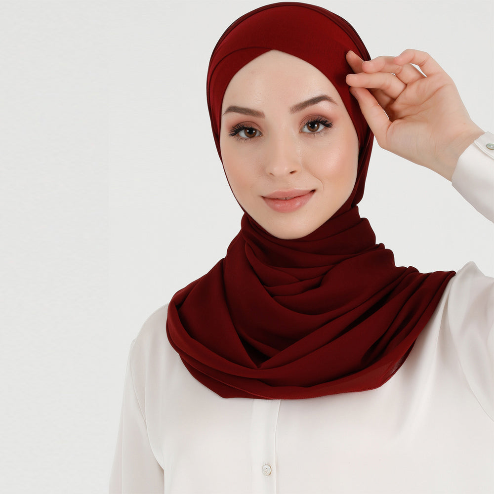 Premium Ecardin Chiffon Shawl – Elegant and Versatile Chiffon Shawl for Any Occasion