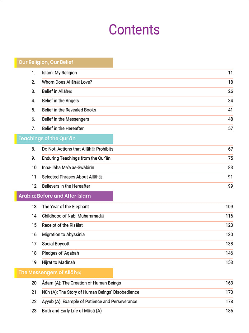 The Message of Islam Textbook: Level 4