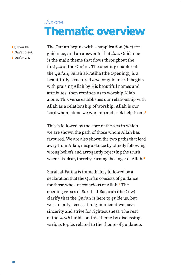Qur'an 30 for 30: Thematic Tafsir