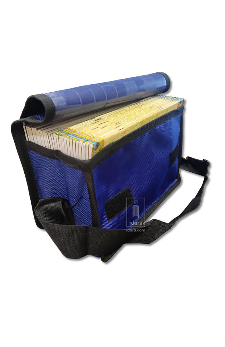 30 Parts of the Quran: Color Coded Tajweed Rules (Large Text, IndoPak Script 9 Lines Per Page with Bag)