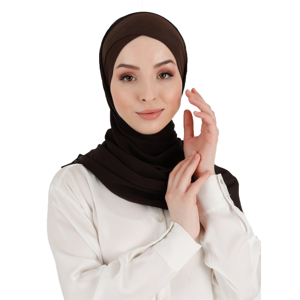 Premium Ecardin Chiffon Shawl – Elegant and Versatile Chiffon Shawl for Any Occasion