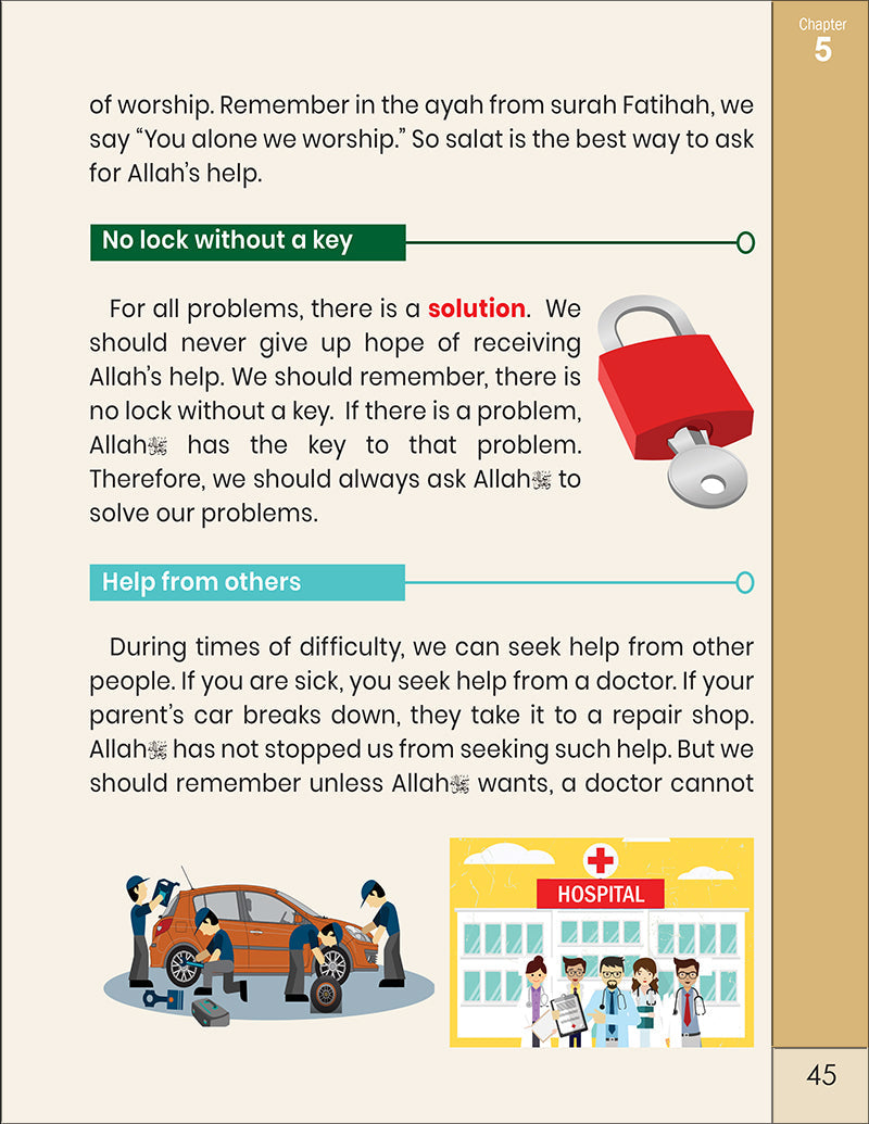 The Message of Islam Textbook: Level 1