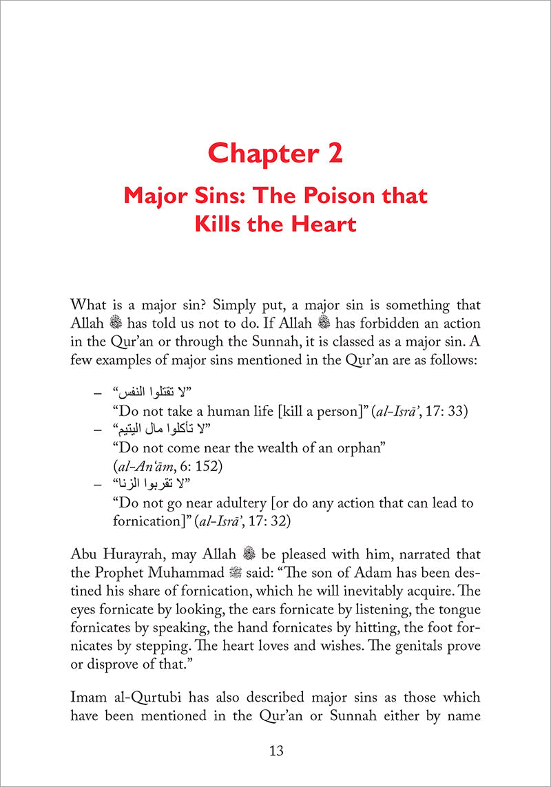 Sins: Poisons of the Heart