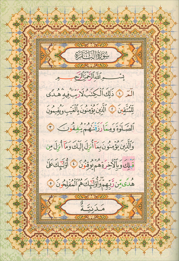 Al-Quran Al-Karim: Waqaf & Ibtida - Color Coded Tajweed (Color May Vary, A4 (8.3” x 11.7”))