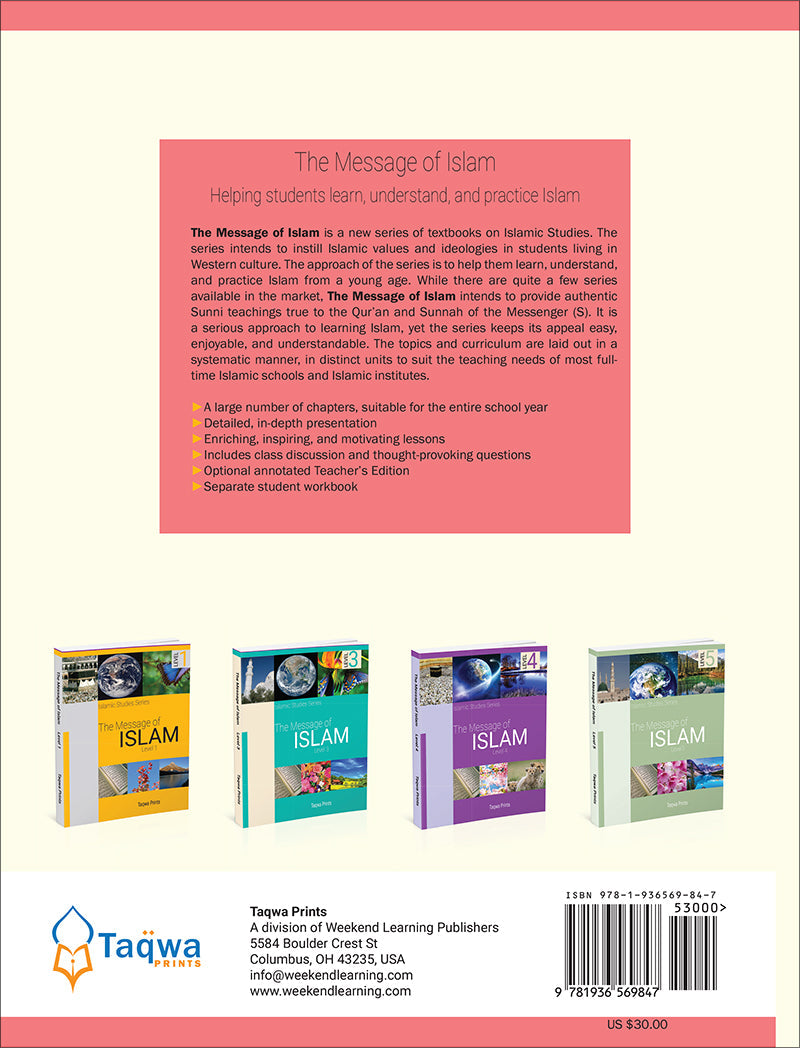 The Message of Islam Textbook: Level 2