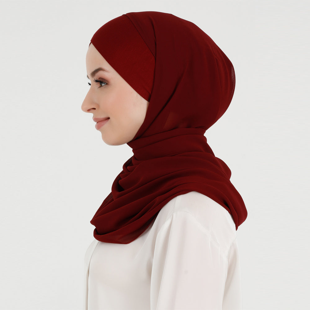 Premium Ecardin Chiffon Shawl – Elegant and Versatile Chiffon Shawl for Any Occasion