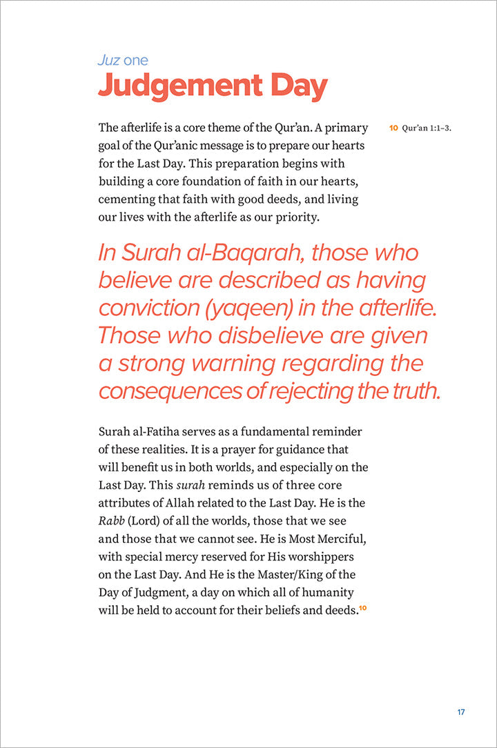 Qur'an 30 for 30: Thematic Tafsir