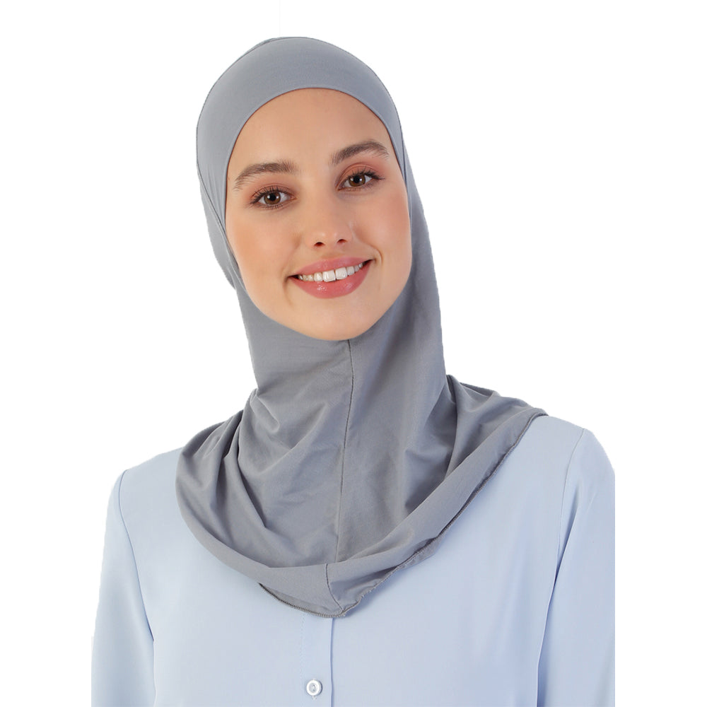 Turkish Neck Undercap for Amira Hijab: Effortless Elegance and Comfort in One Piece