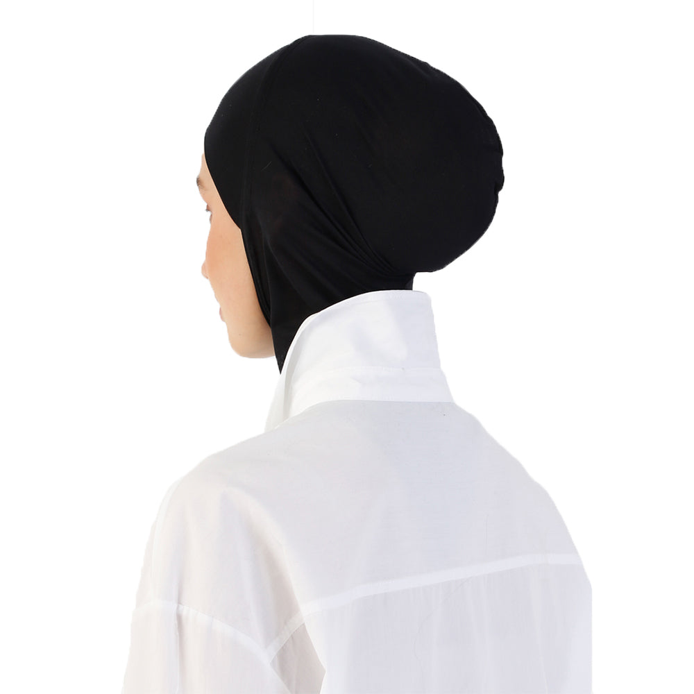 Turkish Neck Undercap for Amira Hijab: Effortless Elegance and Comfort in One Piece