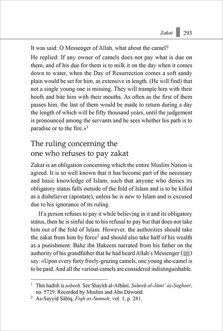 The Concise Presentation of the Fiqh of the Sunnah and the Noble Book