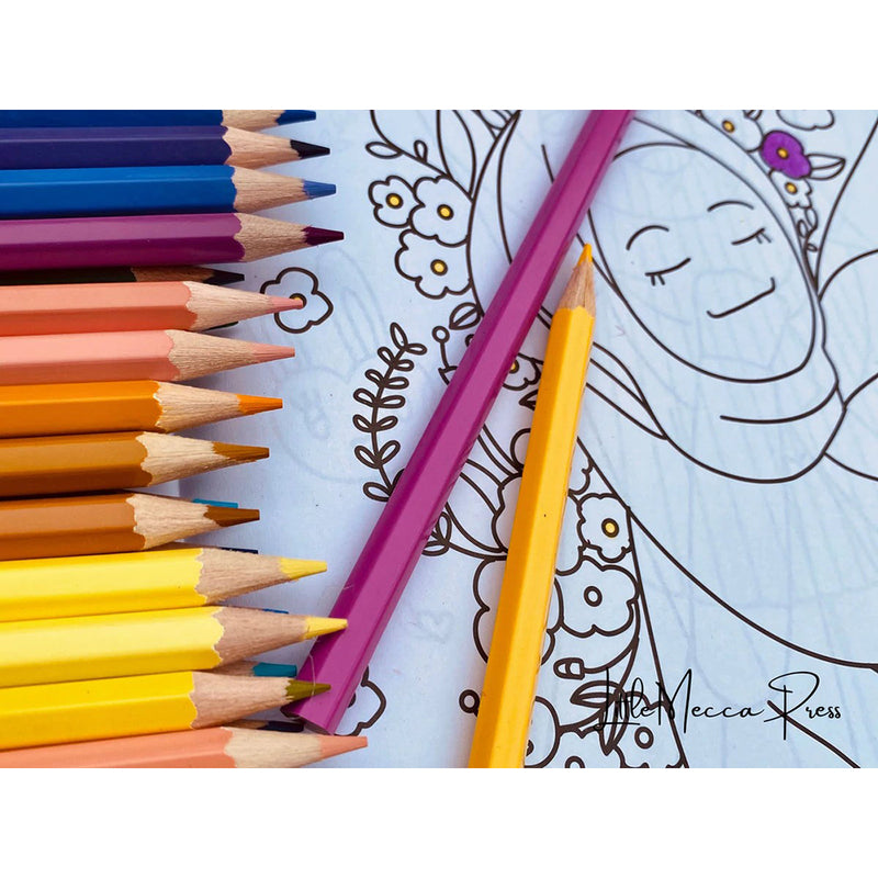 Islamic Children's Coloring Book Twinkle Hijab (by Little Mecca Press)