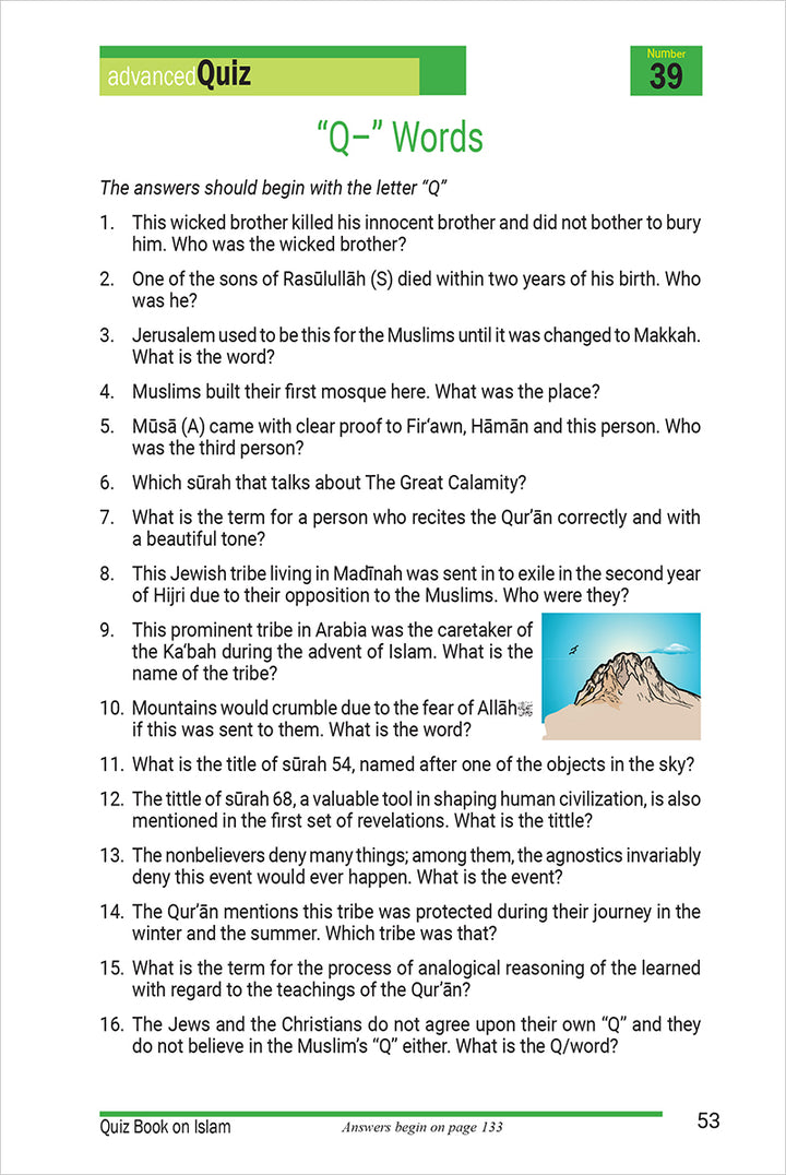 Quiz Book on Islam