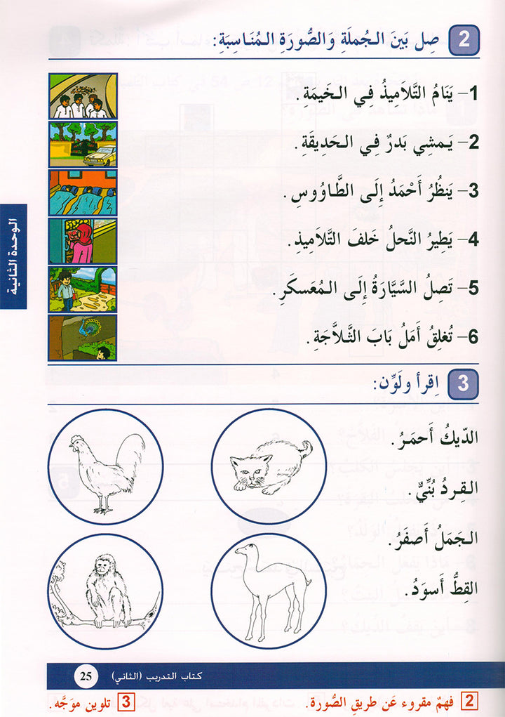 Arabic is the Language of Tomorrow for Non-Native Speakers Workbook: Level 2 العربية لغة الغد
