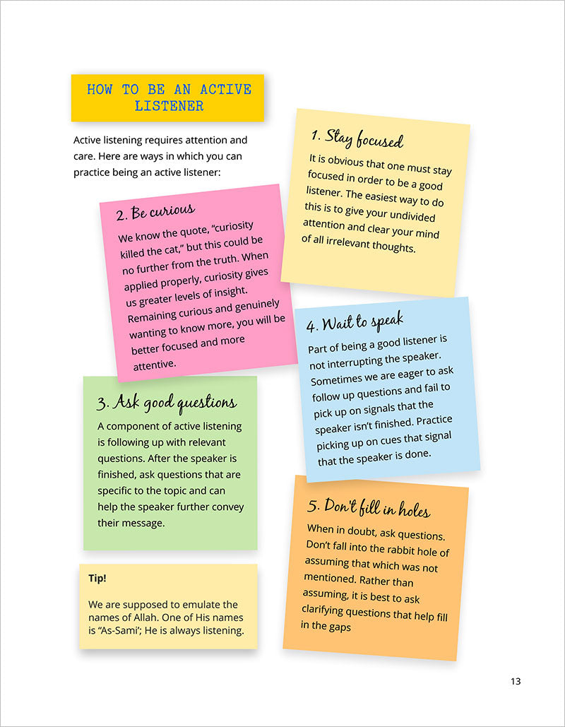 Communication and Social Skills: A Muslim Guide to Everyday Life