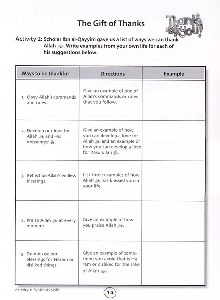 We Are Muslims Workbook: Grade 6