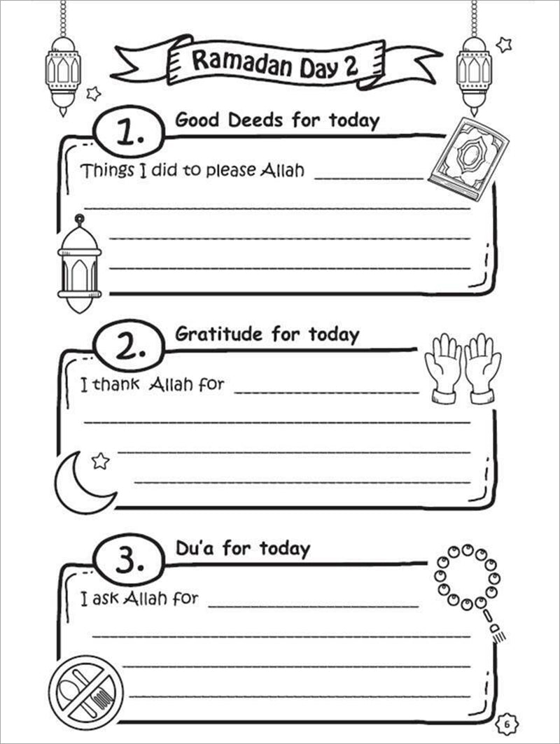 My First Ramadan Journal