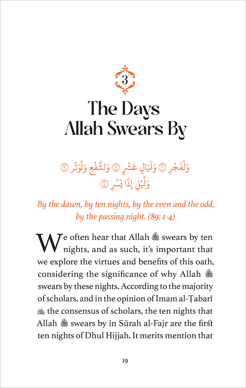 The Virtues of Dhul Hijjah