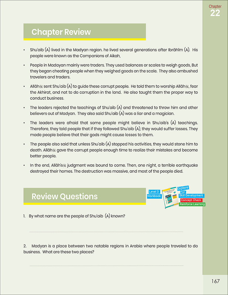 The Message of Islam Textbook: Level 3