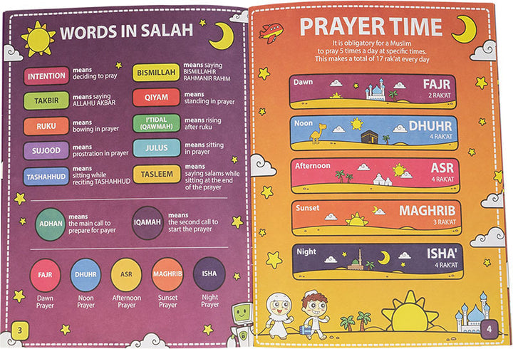 My Salah Mat for Kids – Smart Interactive Prayer Mat for Learning Salah, Surah, Wudu & Duas, 10 Languages, 25 Touch Keys (Blue)