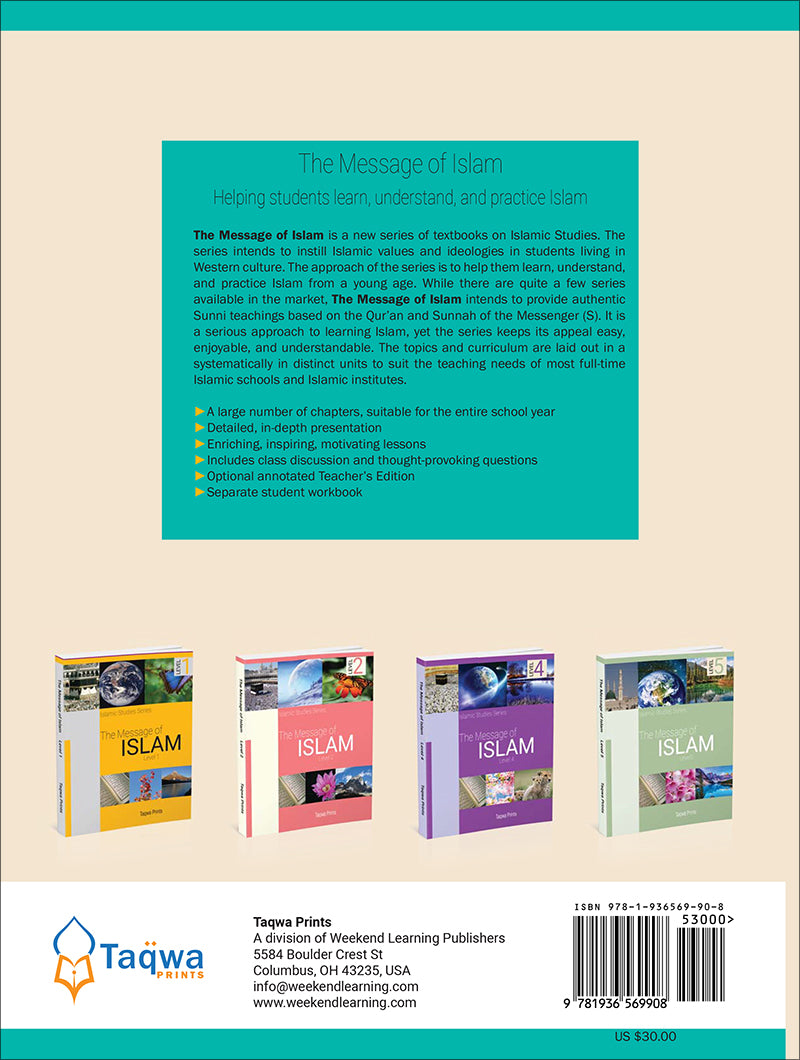 The Message of Islam Textbook: Level 3