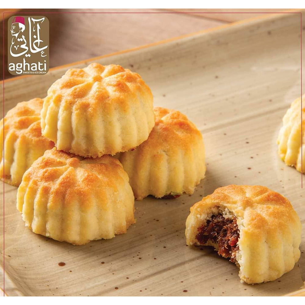 PREMIUM GOURMET MAAMOUL COOKIES FILLED WITH LUXURY DATES – 12.35 oz معمول تمر