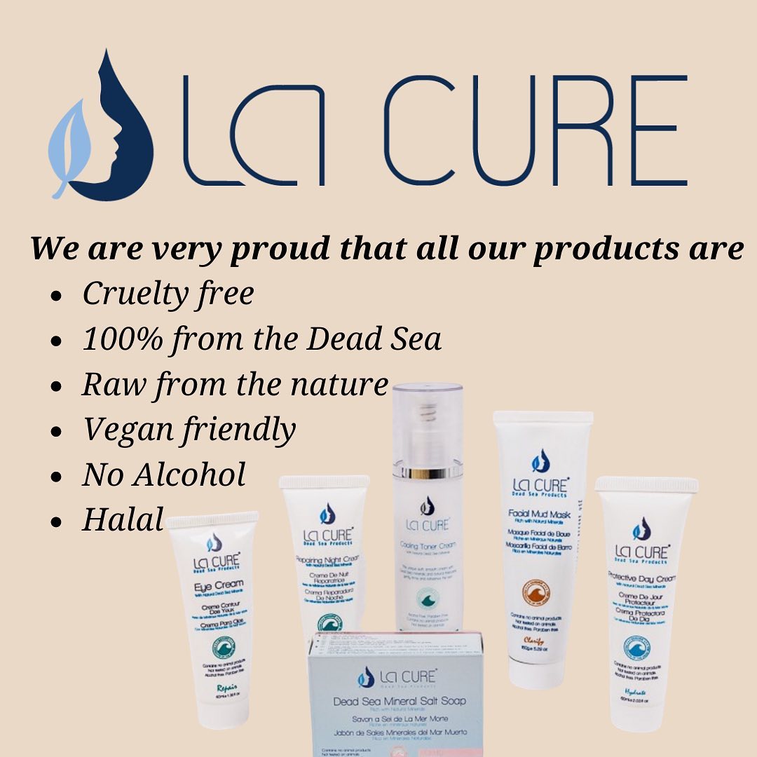 La Cure Dead Sea Facial Black Mud Mask, Deep Cleansing Pore Blackhead Removal - Purifying Face Mask & Face Care Gel for Women & Men(5.29oz)