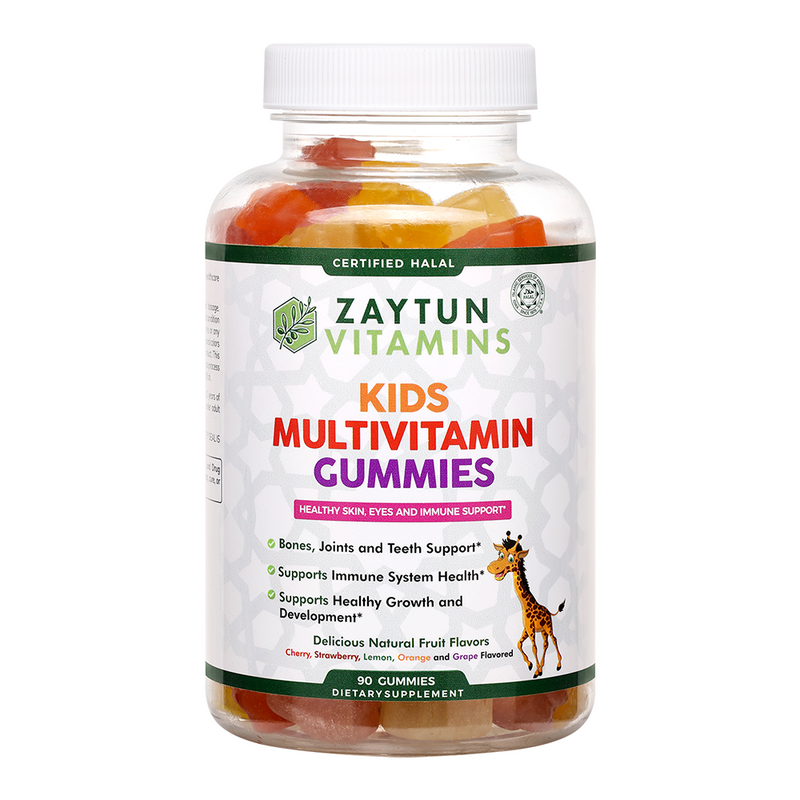 Halal Kids Multivitamin Gummies (90 Gummies)
