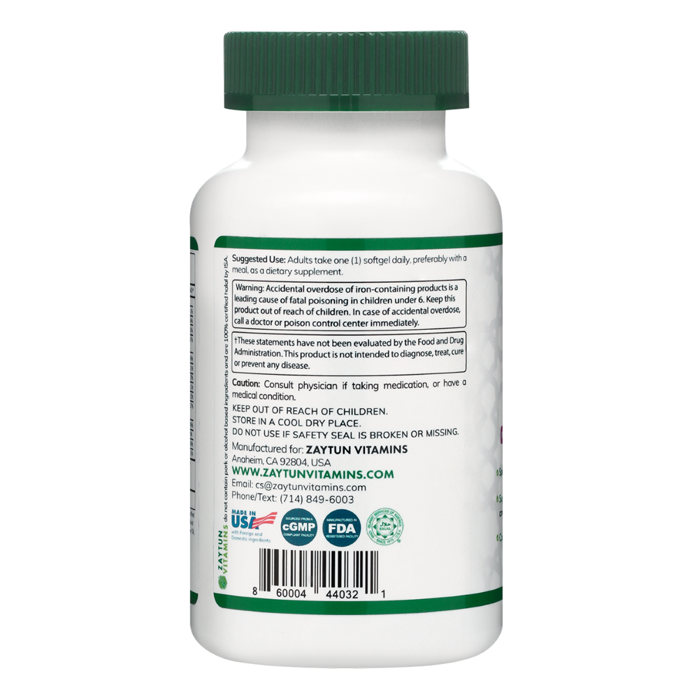 Halal Prenatal + DHA (60 Softgels)