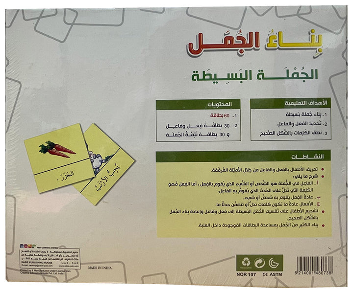 Building Simple Sentences بناء الجمل البسيطة