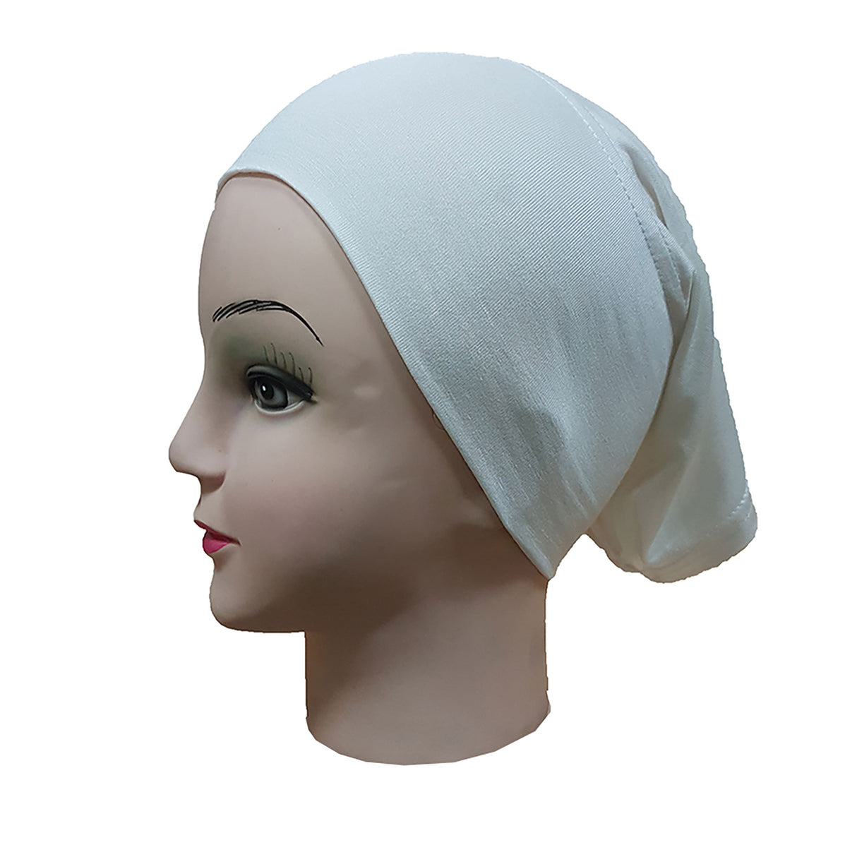 Women's Cotton Knit Tube Under Scarf - Plain Color