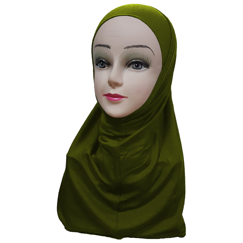 Women's Jerseh Amira Hijab Two Piece - Plain Color